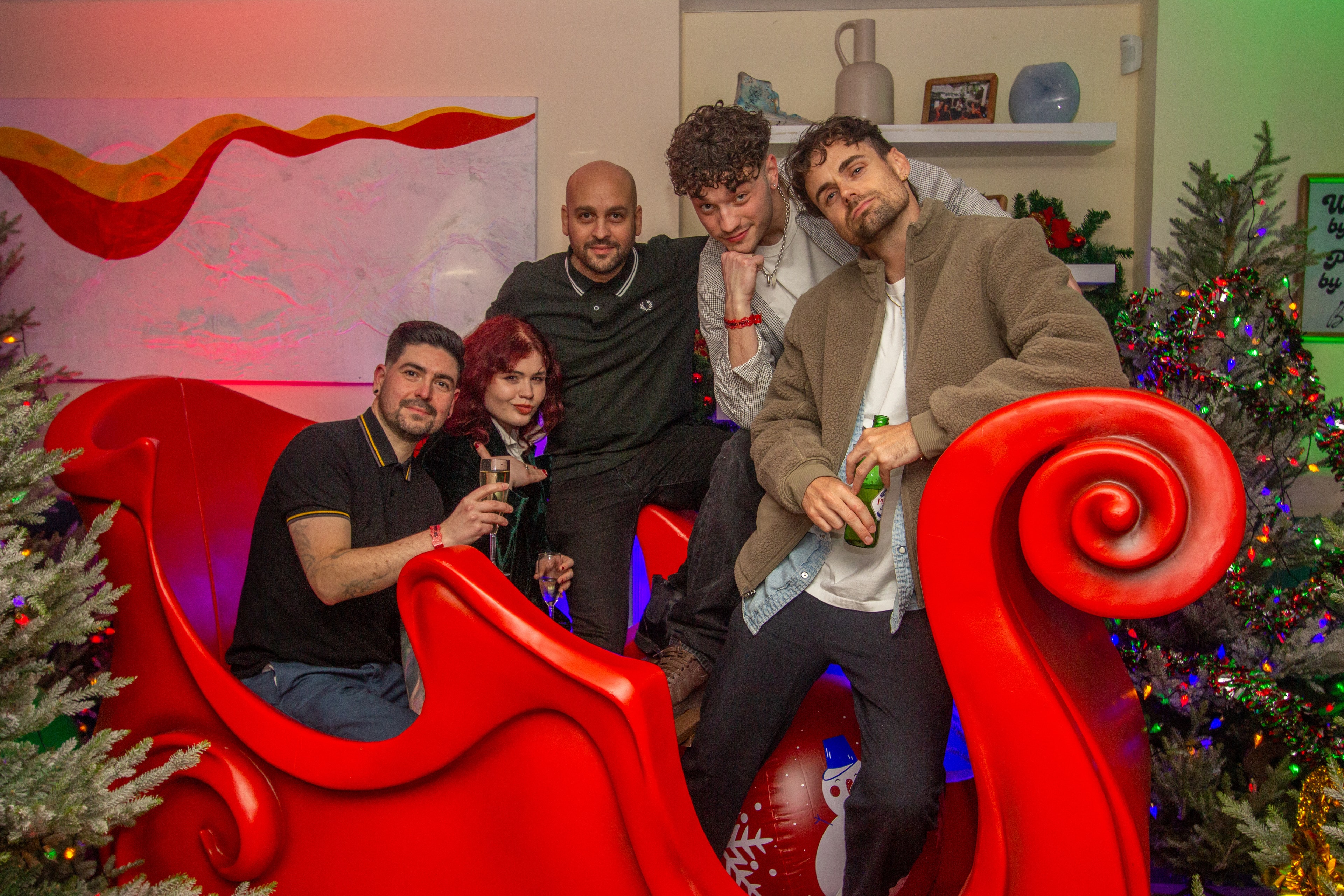 Lad Bible Christmas party 2024
