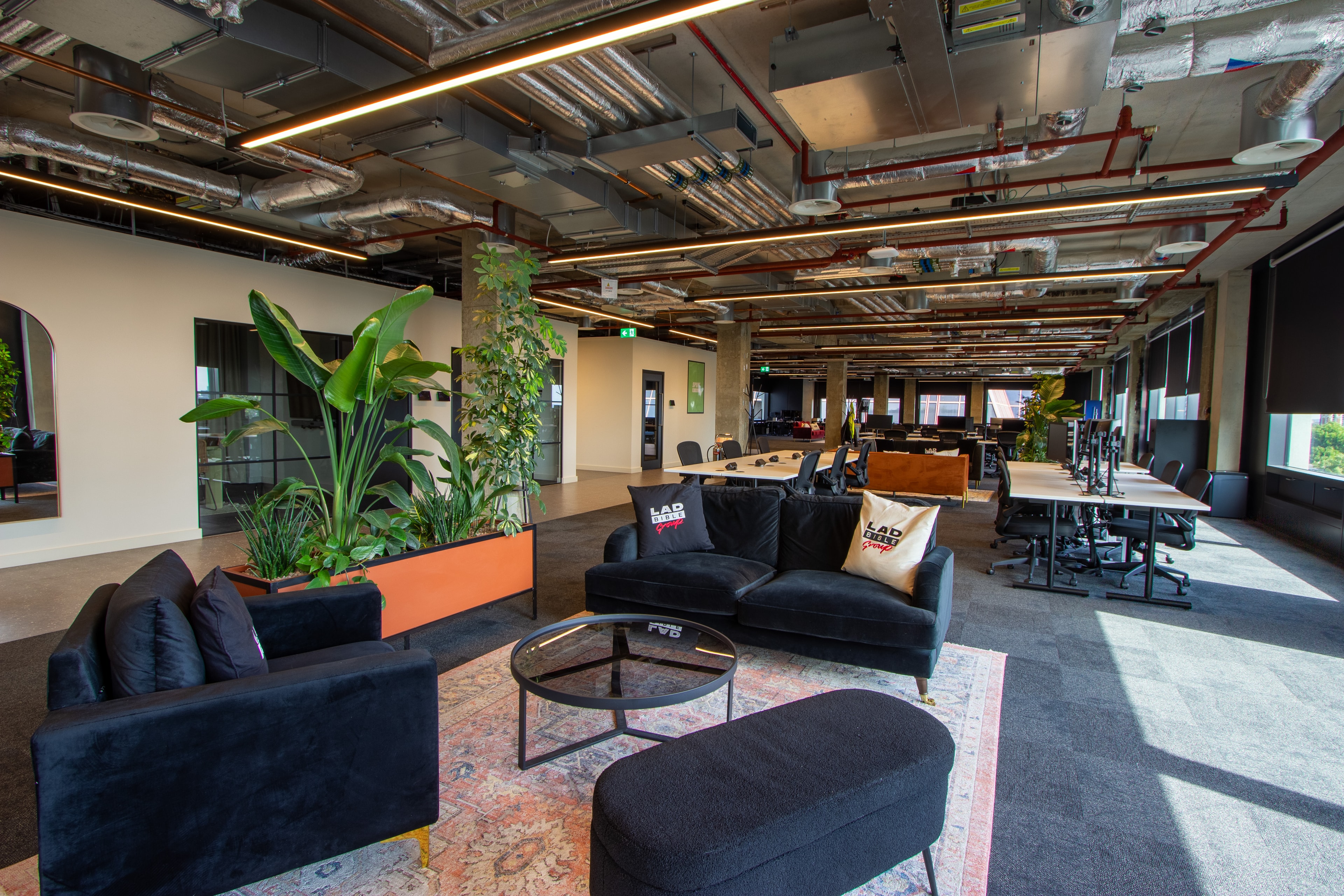 Modern office meeting room